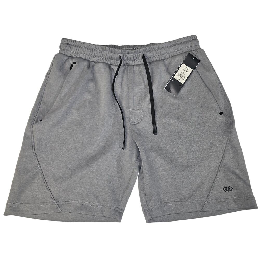 LEG3ND Training Shorts Mens Medium 7" Inseam Gray Athletic Gym NWT
